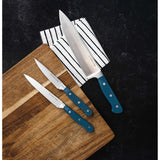 Superior 3-Piece Kitchen Knife Set – Royal Blue