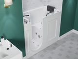 27 in. x 53 in. Walk-In Whirlpool and Air Tub with Total Spa Suite in White