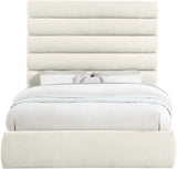 Adam - Chenille Fabric Bed With 70.5" Headboard