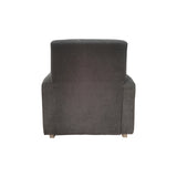Modern High Back Recliner Chair For Living Room, Grey*