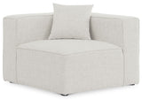 Cube - Linen Corner Chair