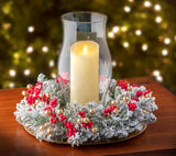 Adjustable Candle Ring / Mini Wreath, 2 Pack - 5 Styles to Choose From