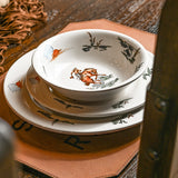 Ranch Life 16PC Ceramic Dinnerware Set