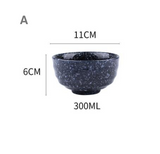 Japanese Style 4.5 Inch Ceramic Bowl Tableware