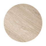Eda Side Table White & Natural