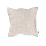 Indoor/Outdoor Puff Ottoman Cover & Cushion Syros Natural
