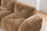 MYLO 140" 4-Seater Sofa with 2 Ottomans