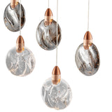 Lustre Rectangular Chandelier // Bronze