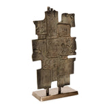 Patina Aged Brass Sculpture