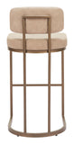 Velar Barstool (Set of 2) Beige