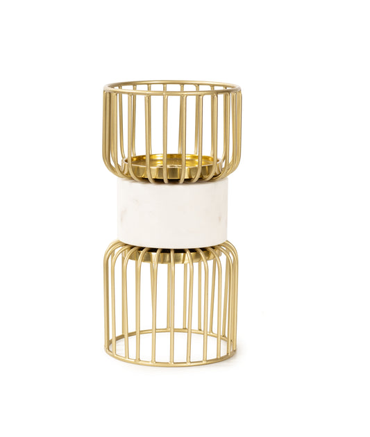 Robin Baron Water Mill Candle Holder- Medium