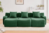 ROMA 115.3" 3-Seater Sofa with 3 Ottomans