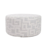 Indoor/Outdoor Universal Round Ottoman Syros Fog