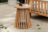 URVON Patio Chair with Side Table