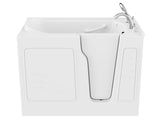 ANZZI Coupe Series 29 in. x 52 in. Quick Fill Walk-In Soaking Tub in White