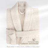 American Soft Linen Luxury Men’s 100% Cotton Turkish Bathrobe – Quick Dry, Soft, Absorbent & Lightweight