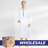 American Soft Linen Luxury Men’s Robe – 100% Cotton, Quick Dry, Turkish Bathrobe for Wholesale