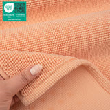 American Soft Linen 100% Cotton Bath Mat Rugs, 17x24 inches Slip Resistant Bottom Base Bath Mats for Bathroom - 50 Set Case Pack