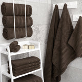 American Soft Linen 100% Cotton Turkish Towels for Bathroom, 4 Pack Bath Towel Set, Super Soft, Extra Large Bath Towels