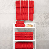 American Soft Linen 100% Cotton Turkish Towels for Bathroom, 4 Pack Bath Towel Set, Super Soft, Extra Large Bath Towels