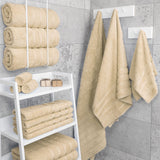 American Soft Linen 100% Cotton Turkish Towels for Bathroom, 4 Pack Bath Towel Set, Super Soft, Extra Large Bath Towels
