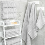 American Soft Linen 100% Cotton Turkish Towels for Bathroom, 4 Pack Bath Towel Set, Super Soft, Extra Large Bath Towels