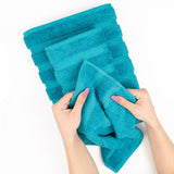 American Soft Linen 100% Cotton Turkish Towels, 4 Pack Hand Towel Set, Super Soft, Absorbent, Quick Dry Premium Towels