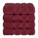 American Soft Linen 100% Cotton Turkish Towels, 4 Pack Hand Towel Set, Super Soft, Absorbent, Quick Dry Premium Towels