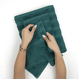 American Soft Linen 100% Cotton Turkish Towels, 4 Pack Hand Towel Set, Super Soft, Absorbent, Quick Dry Premium Towels