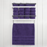 American Soft Linen 100% Cotton Turkish Towels, 4 Pack Hand Towel Set, Super Soft, Absorbent, Quick Dry Premium Towels