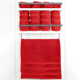 American Soft Linen 100% Cotton Turkish Towels, 4 Pack Hand Towel Set, Super Soft, Absorbent, Quick Dry Premium Towels