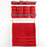 American Soft Linen 100% Cotton Turkish Towels, 4 Pack Hand Towel Set, Super Soft, Absorbent, Quick Dry Premium Towels