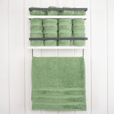 American Soft Linen 100% Cotton Turkish Towels, 4 Pack Hand Towel Set, Super Soft, Absorbent, Quick Dry Premium Towels