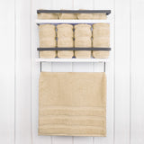 American Soft Linen 100% Cotton Turkish Towels, 4 Pack Hand Towel Set, Super Soft, Absorbent, Quick Dry Premium Towels