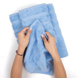 American Soft Linen 100% Cotton Turkish Towels, 4 Pack Hand Towel Set, Super Soft, Absorbent, Quick Dry Premium Towels