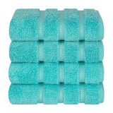 American Soft Linen 100% Cotton Turkish Towels, 4 Pack Hand Towel Set, Super Soft, Absorbent, Quick Dry Premium Towels