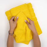 American Soft Linen 100% Cotton Turkish Towels, 4 Pack Hand Towel Set, Super Soft, Absorbent, Quick Dry Premium Towels