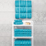 4 Piece 100% Cotton Turkish Bath Towel - 6 Set Case Pack