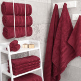 4 Piece 100% Cotton Turkish Bath Towel - 6 Set Case Pack