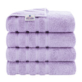 4 Piece 100% Cotton Turkish Bath Towel - 6 Set Case Pack