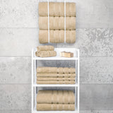 4 Piece 100% Cotton Turkish Bath Towel - 6 Set Case Pack