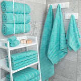 4 Piece 100% Cotton Turkish Bath Towel - 6 Set Case Pack