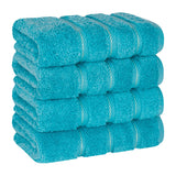 4 Piece 100% Cotton Turkish Towels, Hand Towel Set, Soft, Absorbent, Quick Dry - 28 Set Case Pack