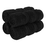 4 Piece 100% Cotton Softness, Elegance, Comfort Washcloth Turkish Towel Set