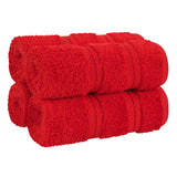 4 Piece 100% Cotton Softness, Elegance, Comfort Washcloth Turkish Towel Set