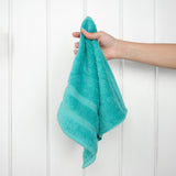 4 Piece 100% Cotton Softness, Elegance, Comfort Washcloth Turkish Towel Set
