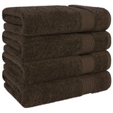 American Soft Linen Bekos 100% Cotton Turkish Towels, 4 Piece Bath Towel Set