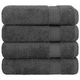 American Soft Linen Bekos 100% Cotton Turkish Towels, 4 Piece Bath Towel Set