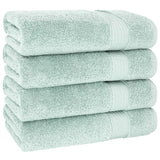 American Soft Linen Bekos 100% Cotton Turkish Towels, 4 Piece Bath Towel Set