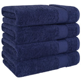 American Soft Linen Bekos 100% Cotton Turkish Towels, 4 Piece Bath Towel Set